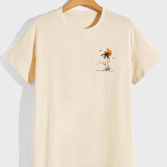 Men's Summer Graphic Tee - Picture 1 of 5